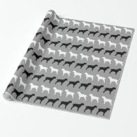 Spinone Italiano Silhouettes Pattern