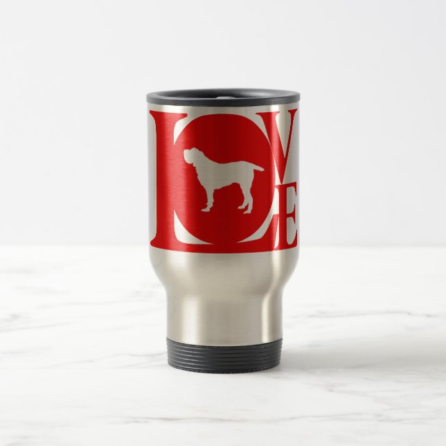 Spinone Italiano Travel Mug (Center)