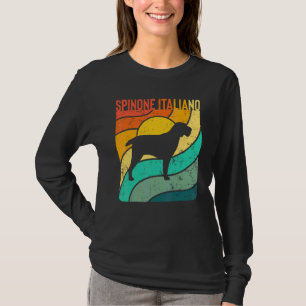 Spinone Italiano Vintage Sunset Mum Dad T-Shirt