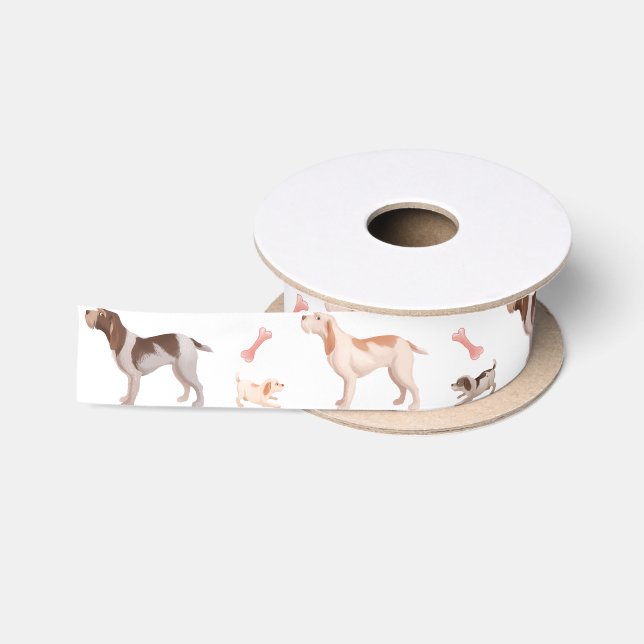 Spinone satin ribbon (Spool)