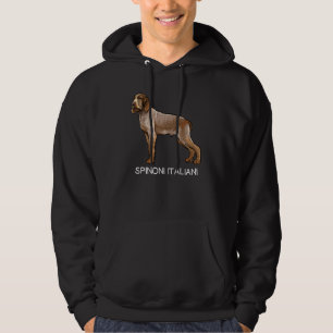 Spinoni Italiani Crazy Dog Hoodie