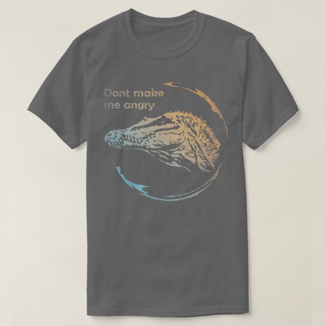 Spinosaurus Angry Dangerous Dinosaur T-Shirt (Design Front)