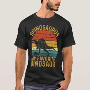 Spinosaurus Is My Favourite Dinosaur Cool Dinosaur T-Shirt