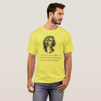 Spinoza Tolerance and Understanding Quote T-Shirt