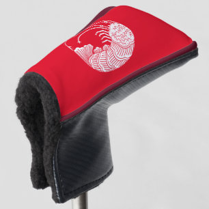 Spiny lobster circle Golf Head Covers