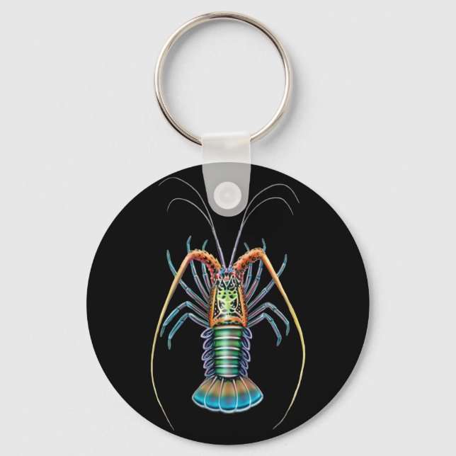 Spiny Lobster Keychain (Front)