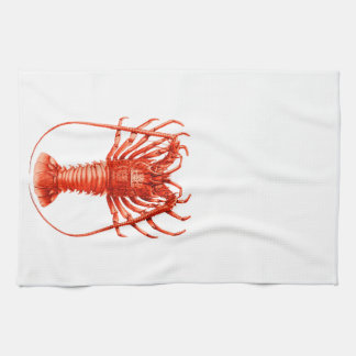 Spiny Lobster Kitchen or Tea Towel
