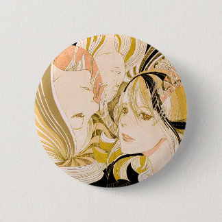 spiral 6 cm round badge