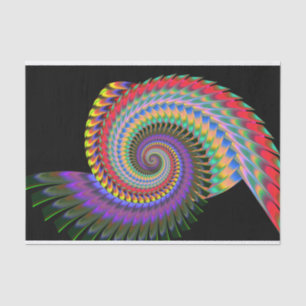 Spiral 7 tissue paper