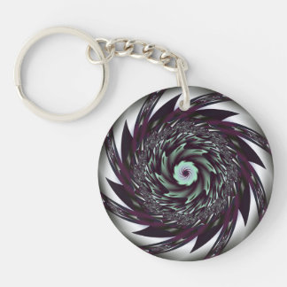 Spiral Acrylic Keychain