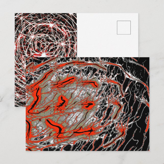 Spiral Art Card (Front/Back)