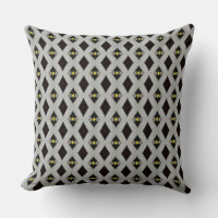 Spiral Black and Gray Diamond of Yellow Star 