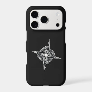 Spiral Blade Sigil – Abstract Rotational Symbol