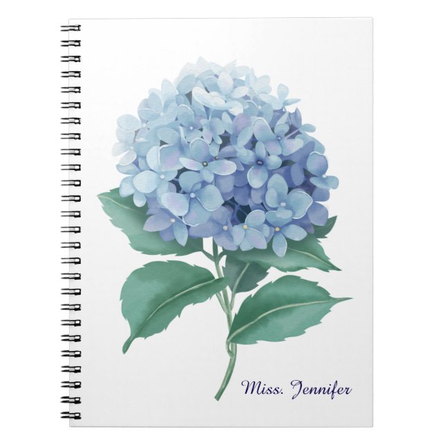 Spiral Boho Aesthetic Photo Notebook (Front)