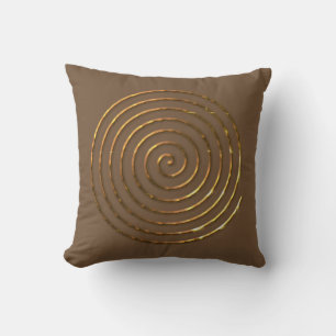 Spiral Celtic symbol Cushion