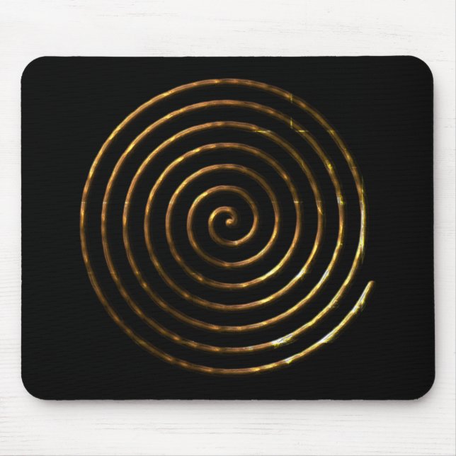 Spiral Celtic symbol Mouse Pad (Front)