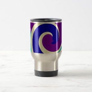 Spiral Colour Travel Mug