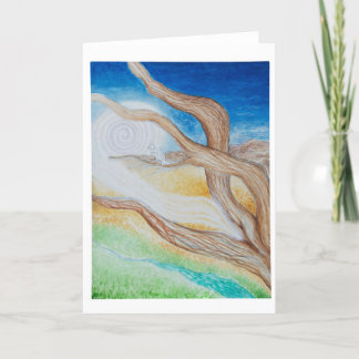 Spiral Contemplation Thank You Card
