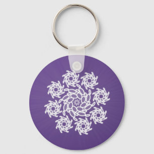 Spiral Dance Key Ring