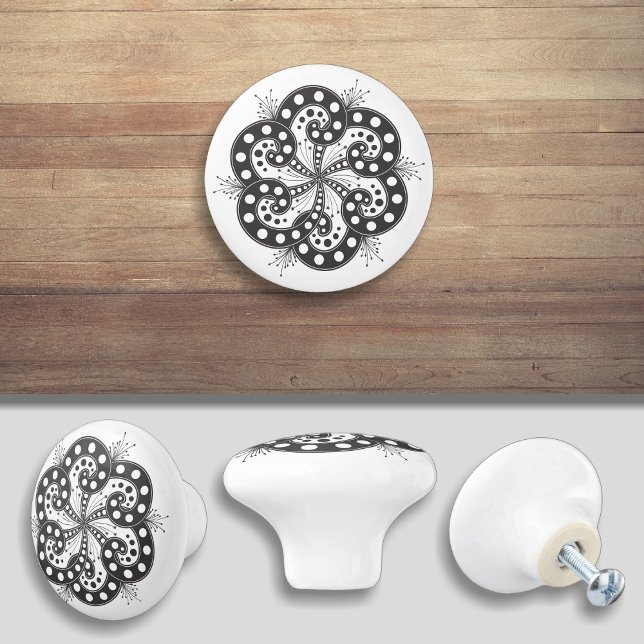 Spiral Design Elegant Door Knob Cabinet Pull (Creator Uploaded)