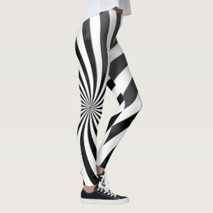 Spiral Design Leggings