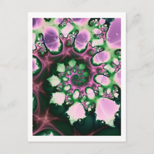 Spiral Flower Postcard