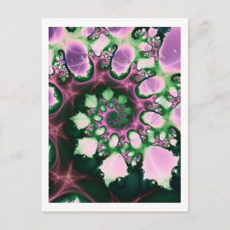 Spiral Flower Postcard