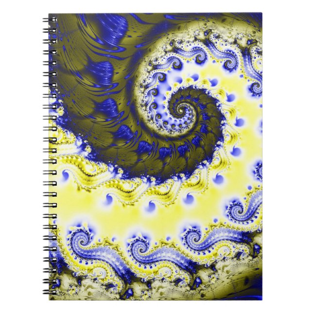 Spiral Fractal Notebook (Front)