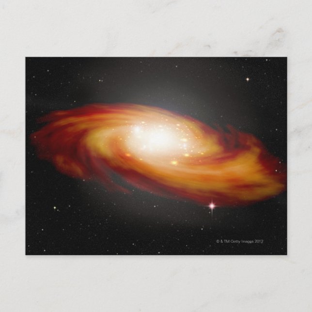 Spiral Galaxy 3 Postcard (Front)