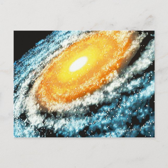 Spiral Galaxy 4 Postcard (Front)