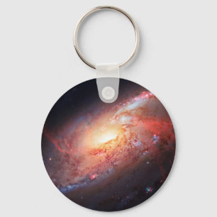Spiral Galaxy Andromeda Milky Way Universe Stars Key Ring