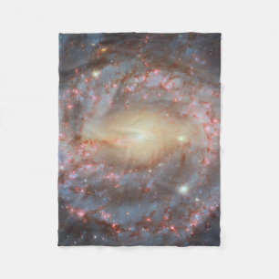 Spiral Galaxy Fleece Blanket