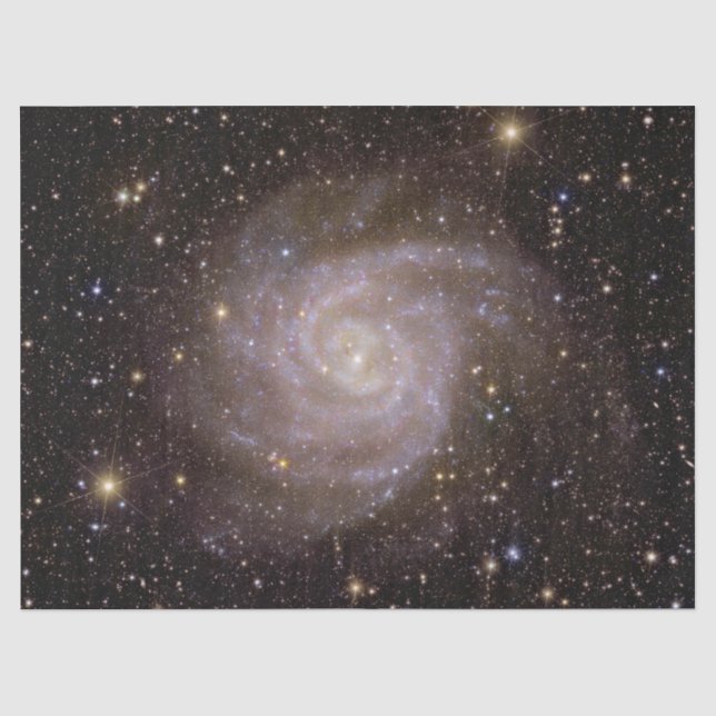 Spiral Galaxy IC 342 Tissue Paper (Front)
