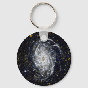 Spiral Galaxy Key Ring