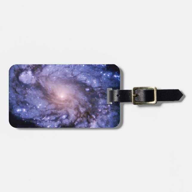Spiral Galaxy M100 Luggage Tag (Front Horizontal)
