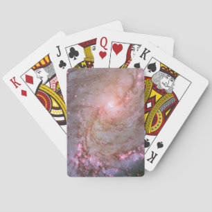 Spiral Galaxy M83, Ablaze With Star Formation. Playing Cards