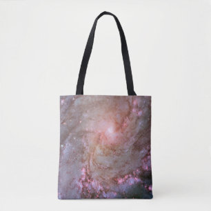 Spiral Galaxy M83, Ablaze With Star Formation. Tote Bag