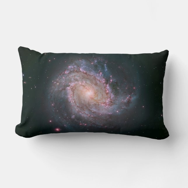 Spiral Galaxy M83 (NASA) Lumbar Cushion (Front)