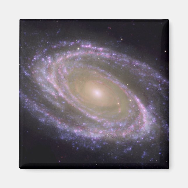 Spiral galaxy Messier 81 Magnet (Front)