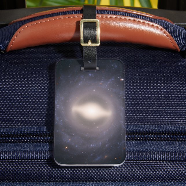 Spiral Galaxy Ngc 1015. Luggage Tag (Front Insitu 2)