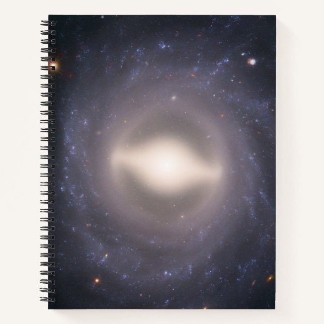 Spiral Galaxy Ngc 1015. Notebook (Front)