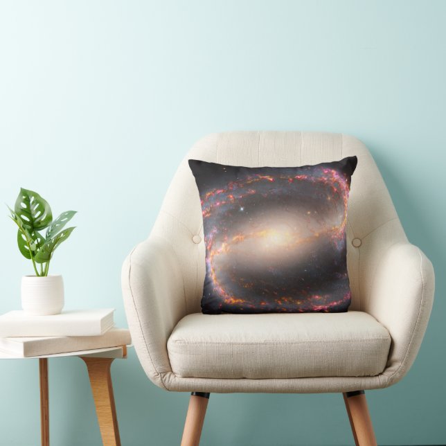 Spiral Galaxy Ngc 1300. Cushion (Chair)
