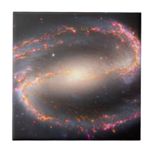Spiral Galaxy Ngc 1300. Tile
