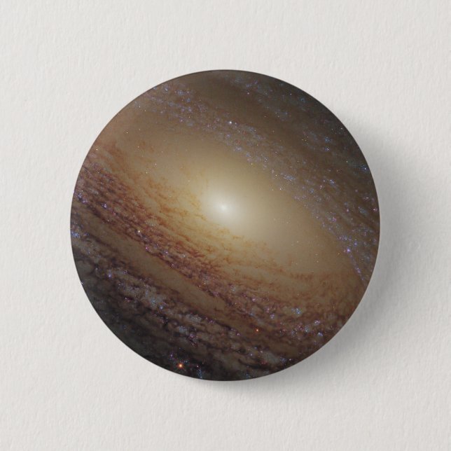 Spiral Galaxy Ngc 2841 6 Cm Round Badge (Front)