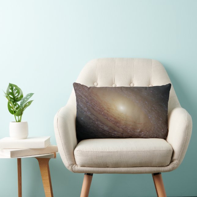 Spiral Galaxy Ngc 2841 Lumbar Cushion (Chair)