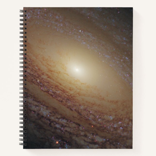 Spiral Galaxy Ngc 2841 Notebook (Front)