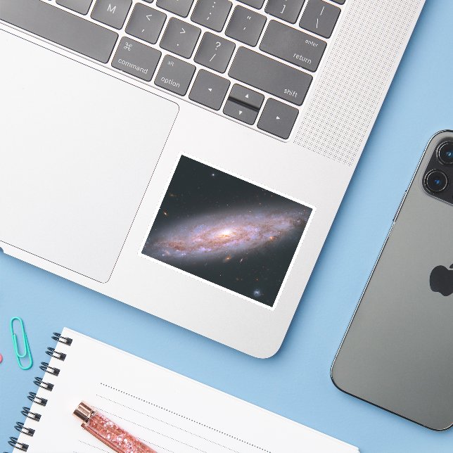 Spiral Galaxy Ngc 3972. (Laptop w/ iPhone)