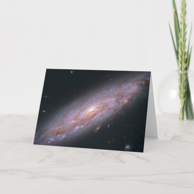Spiral Galaxy Ngc 3972. Card (Front)
