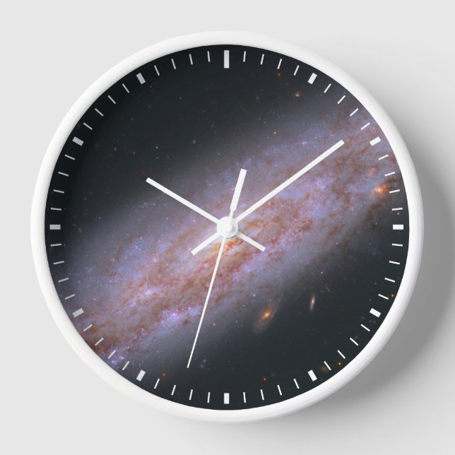 Spiral Galaxy Ngc 3972. Clock (Front)
