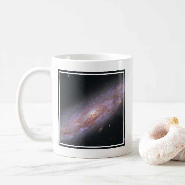 Spiral Galaxy Ngc 3972. Coffee Mug (With Donut)